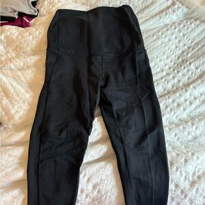 Maternity Leggings, Size L. (Navy Blue)